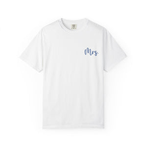 Something Blue Before I Do Unisex Garment-Dyed T-shirt