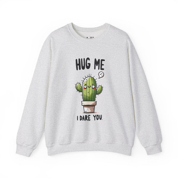 Hug Me I Dare You Unisex Heavy Blend™ Crewneck Sweatshirt