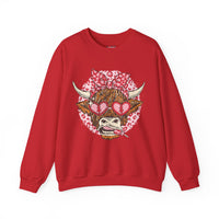 Lovey the Highland Cow Unisex Heavy Blend™ Crewneck Sweatshirt