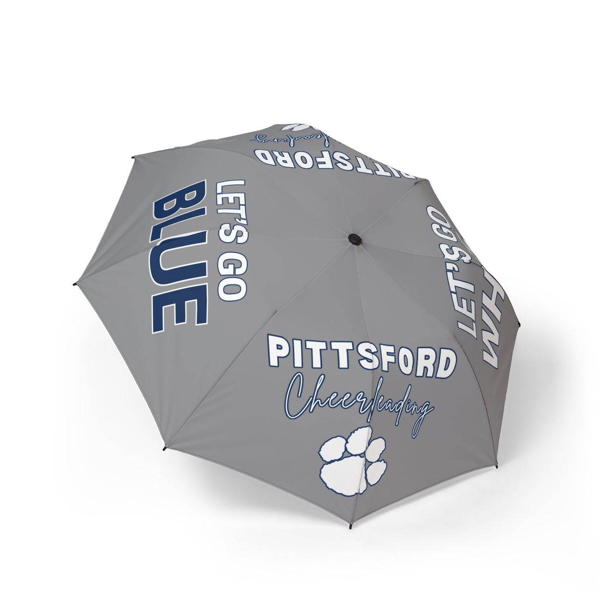 Pittsford Cheerleading Semi-Automatic Foldable Umbrella