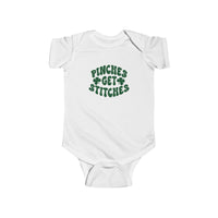 Pinches Get Stitches Infant Fine Jersey Bodysuit