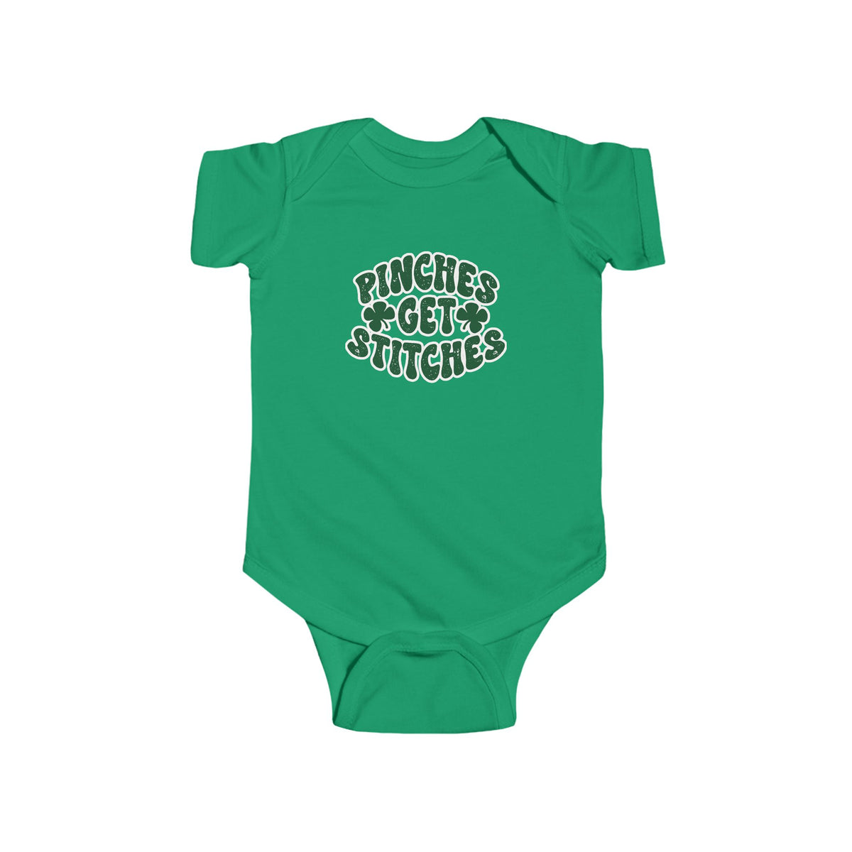 Pinches Get Stitches Infant Fine Jersey Bodysuit