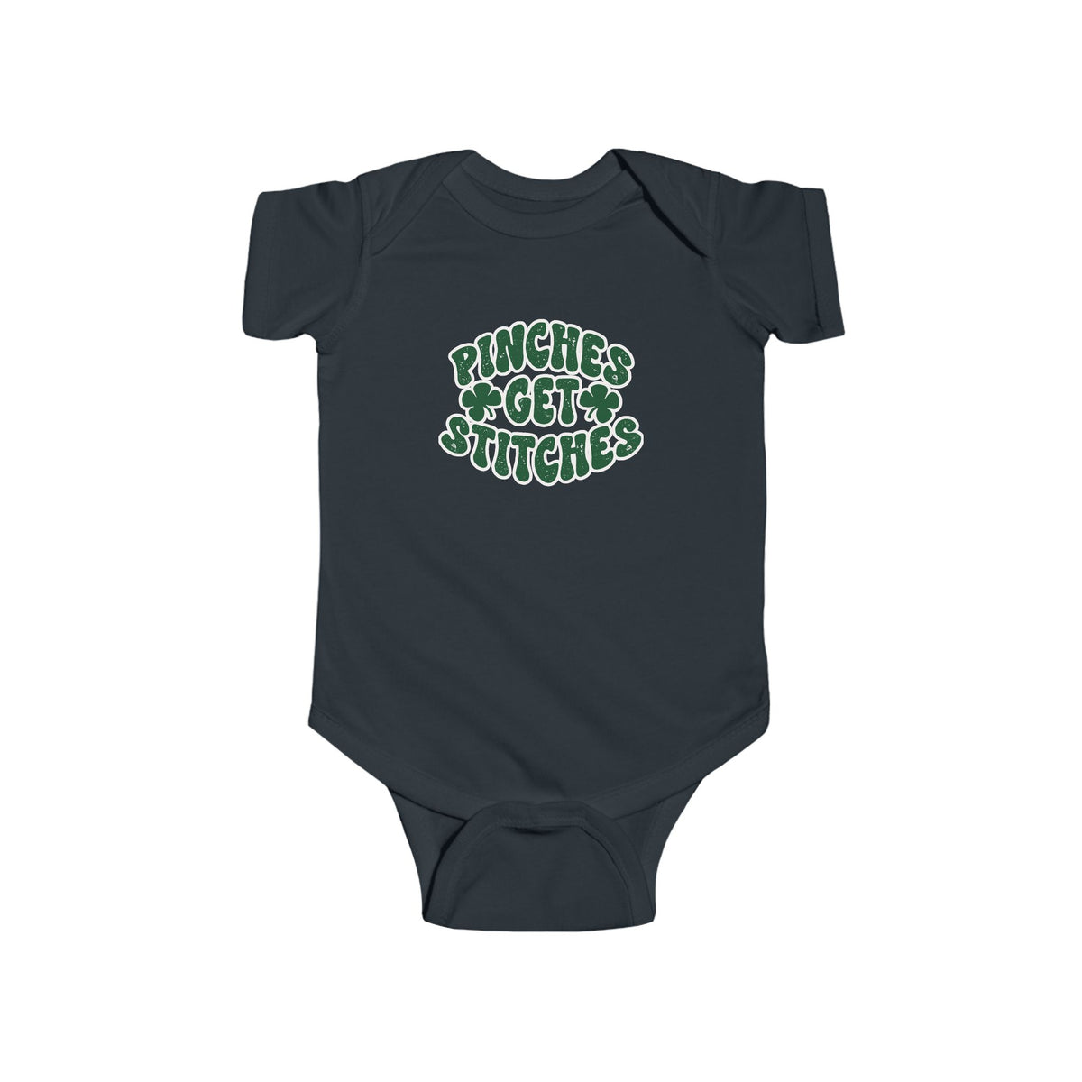 Pinches Get Stitches Infant Fine Jersey Bodysuit