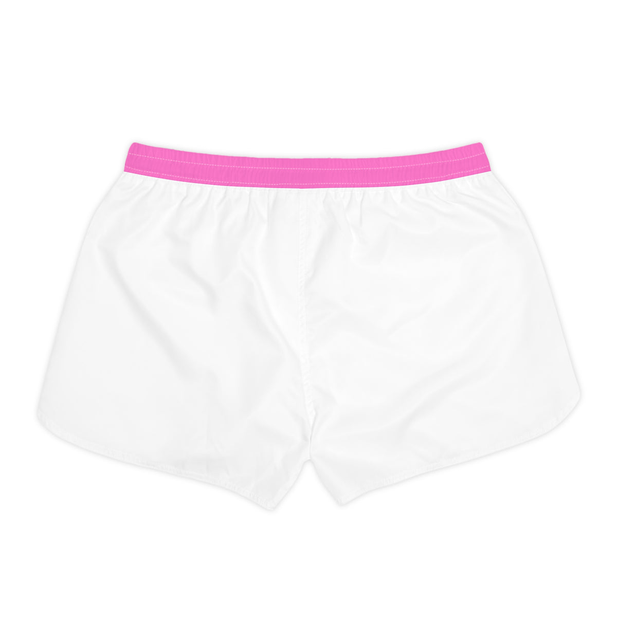 Pink & White Pittsford Cheer Women's Casual Shorts