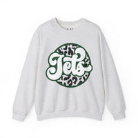 Jets Cheetah Unisex Heavy Blend™ Crewneck Sweatshirt