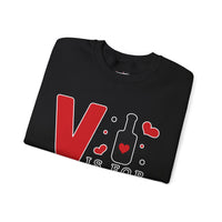 V is for Vodka Unisex Heavy Blend™ Crewneck Sweatshirt
