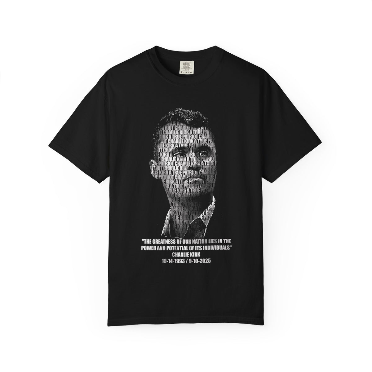 Remembering Charlie Kirk Unisex Garment-Dyed T-shirt