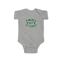 Pinches Get Stitches Infant Fine Jersey Bodysuit