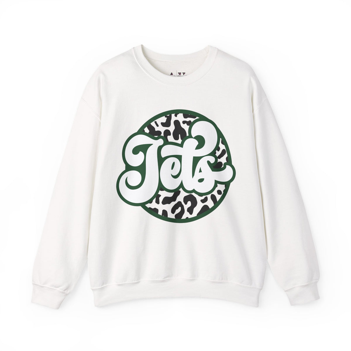 Jets Cheetah Unisex Heavy Blend™ Crewneck Sweatshirt
