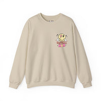 Loud AF Softball Mom Unisex Heavy Blend™ Crewneck Sweatshirt