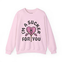 I'm a Sucker For You Unisex Heavy Blend™ Crewneck Sweatshirt