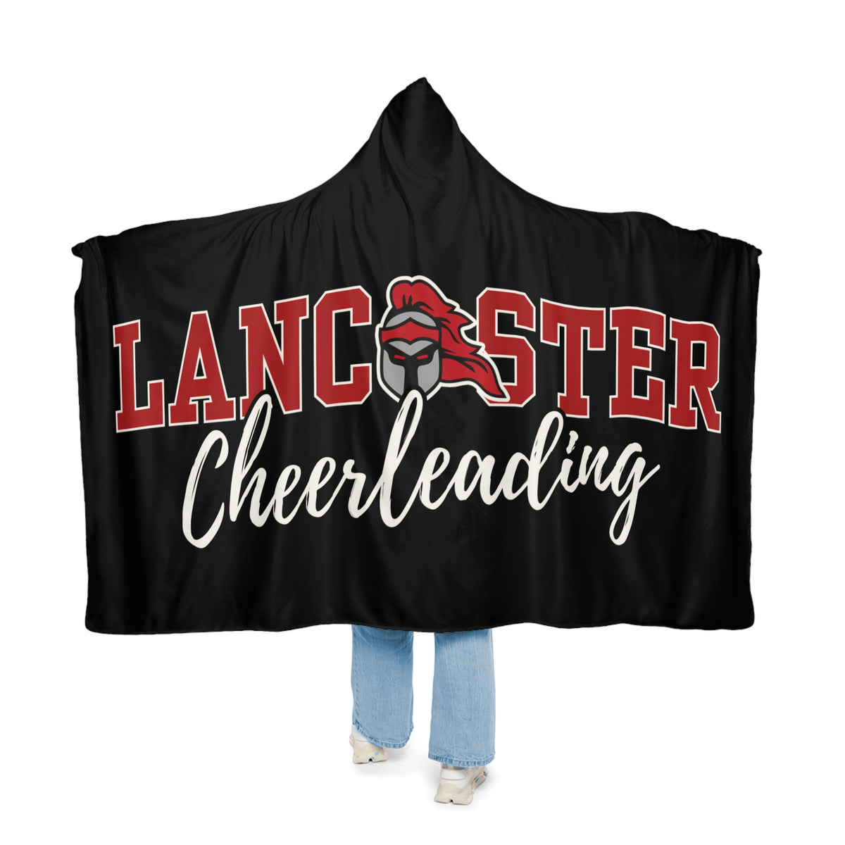 Lancaster Cheerleading Hooded Snuggle Blanket