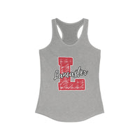 "L" Women's Next Level Racerback Tank