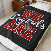 We Are Legends Velveteen Plush Blanket