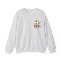 Loud AF Softball Mom Unisex Heavy Blend™ Crewneck Sweatshirt