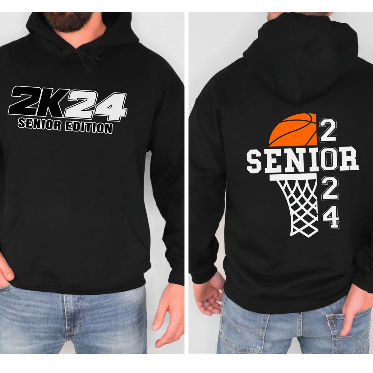 Basketball Senior Unisex Heavy Blend™ Hooded Sweatshirt