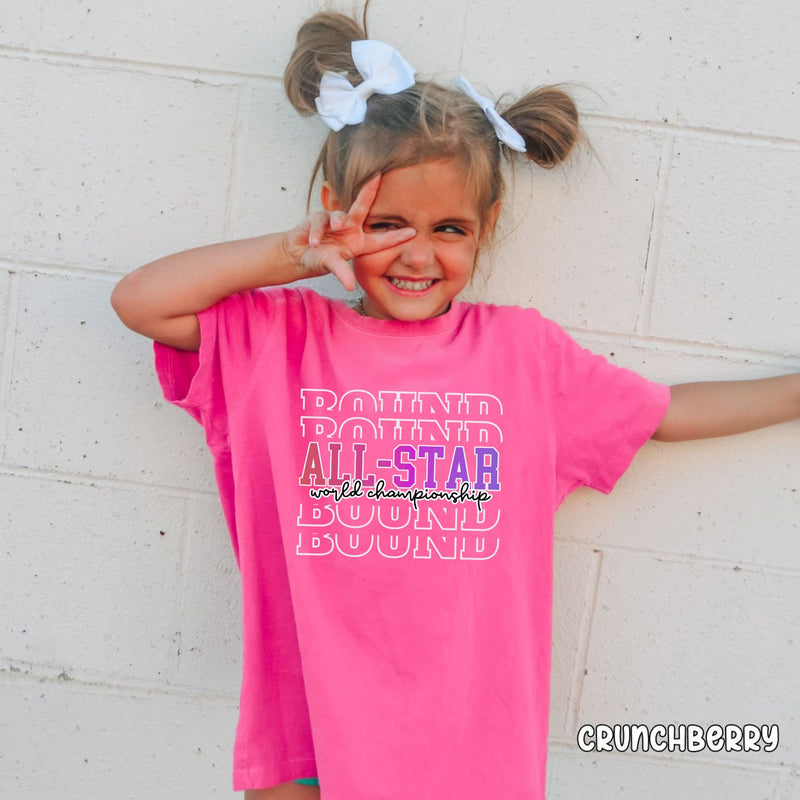 All-Star World Championship Bound Youth Comfort Colors Tee