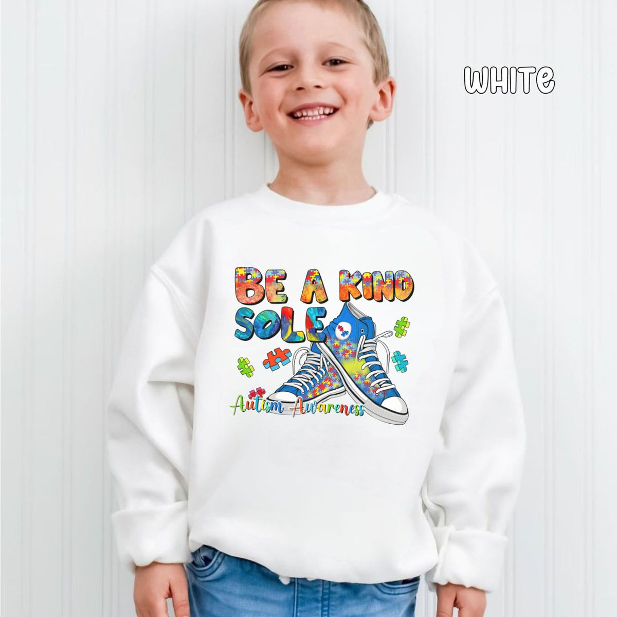 Be a Kind Sole Youth Crewneck Sweatshirt