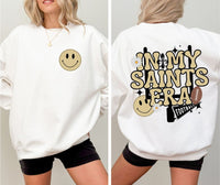 New Orleans Saints Retro Unisex Heavy Blend™ Crewneck Sweatshirt