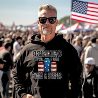 Drinking Until Stars & Stripes Unisex Heavy Blend™ Hooded Sweatshirt