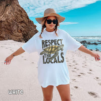 Respect the Locals Unisex Garment-Dyed T-shirt