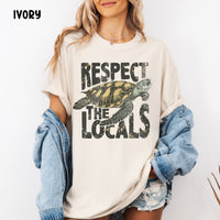Respect the Locals Unisex Garment-Dyed T-shirt