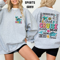 Cruise Trip Unisex Heavy Blend™ Crewneck Sweatshirt