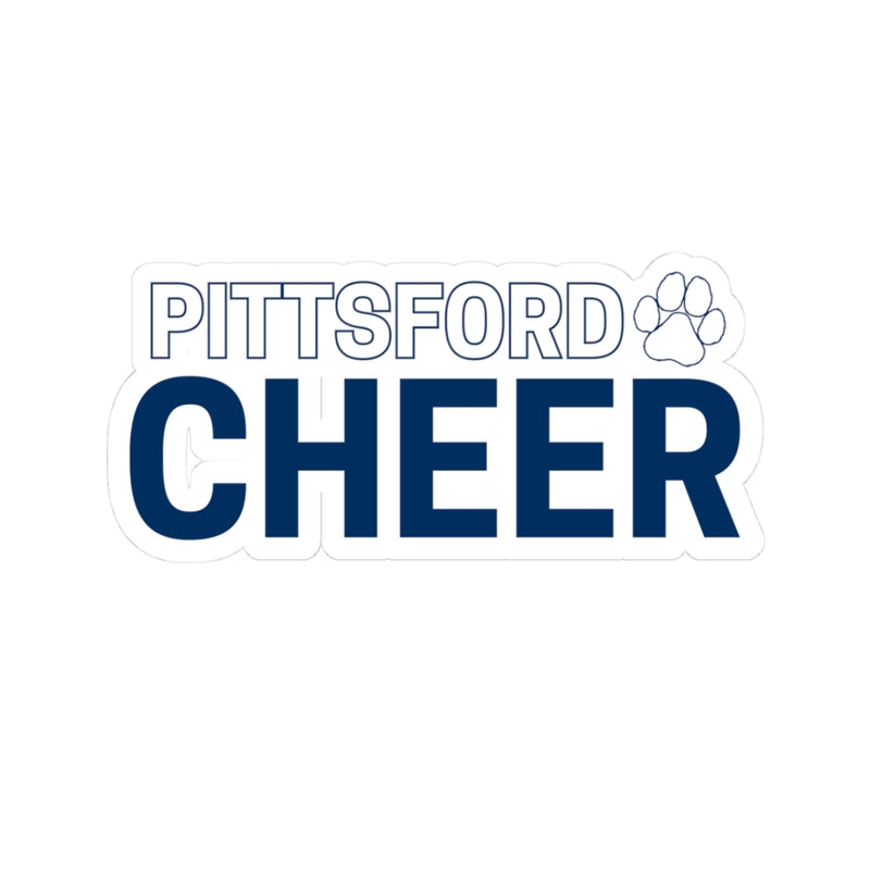 Pittsford Cheer Decal Sticker