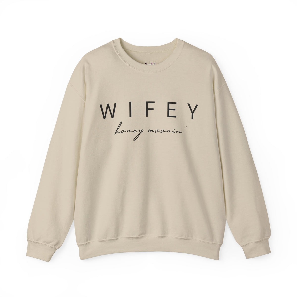 Wifey Honey Moonin' Unisex Heavy Blend™ Crewneck Sweatshirt