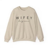 Wifey Honey Moonin' Unisex Heavy Blend™ Crewneck Sweatshirt