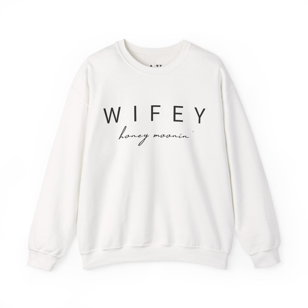 Wifey Honey Moonin' Unisex Heavy Blend™ Crewneck Sweatshirt