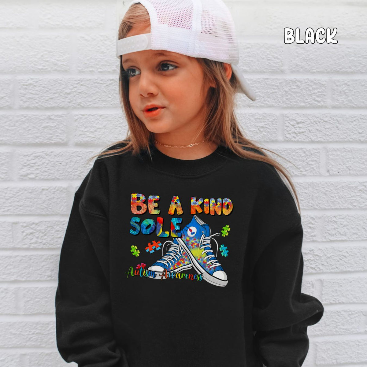 Be a Kind Sole Youth Crewneck Sweatshirt