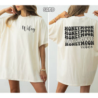 Wifey Honeymoon Vibes Unisex Heavy Cotton Tee