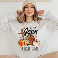 Fall For Jesus Unisex Heavy Blend™ Crewneck Sweatshirt