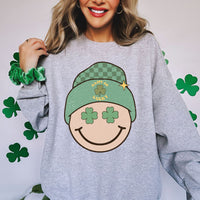 Lucky Smiley Face Unisex Heavy Blend™ Crewneck Sweatshirt