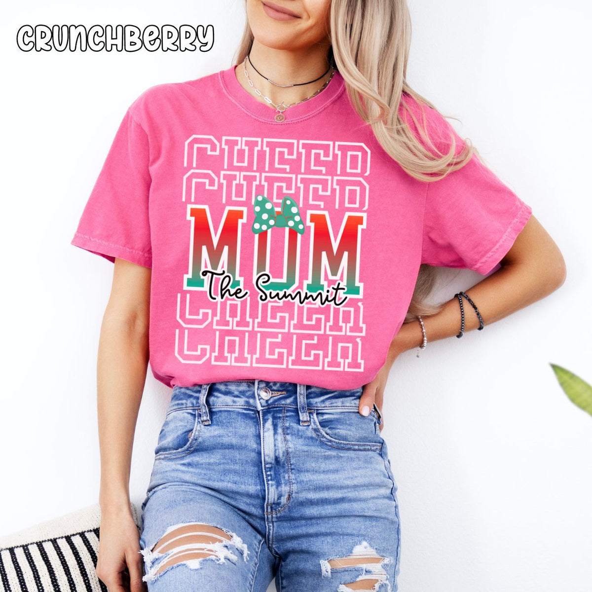 Summit Cheer Mom Unisex Comfort Colors T-shirt