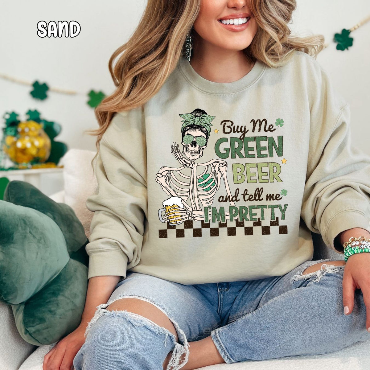 Tell Me I'm Pretty Unisex Heavy Blend™ Crewneck Sweatshirt