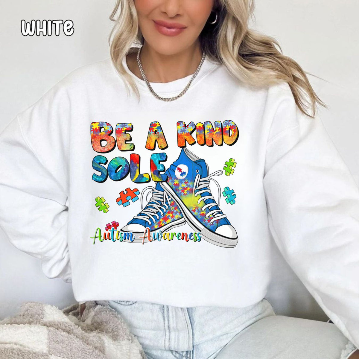Be a Kind Sole Unisex Heavy Blend™ Crewneck Sweatshirt