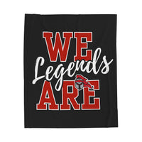 We Are Legends Velveteen Plush Blanket