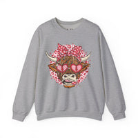 Lovey the Highland Cow Unisex Heavy Blend™ Crewneck Sweatshirt