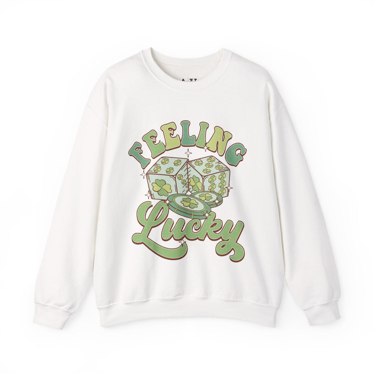 Feeling Lucky Unisex Heavy Blend™ Crewneck Sweatshirt
