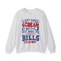 Bills Season Unisex Heavy Blend™ Crewneck Sweatshirt