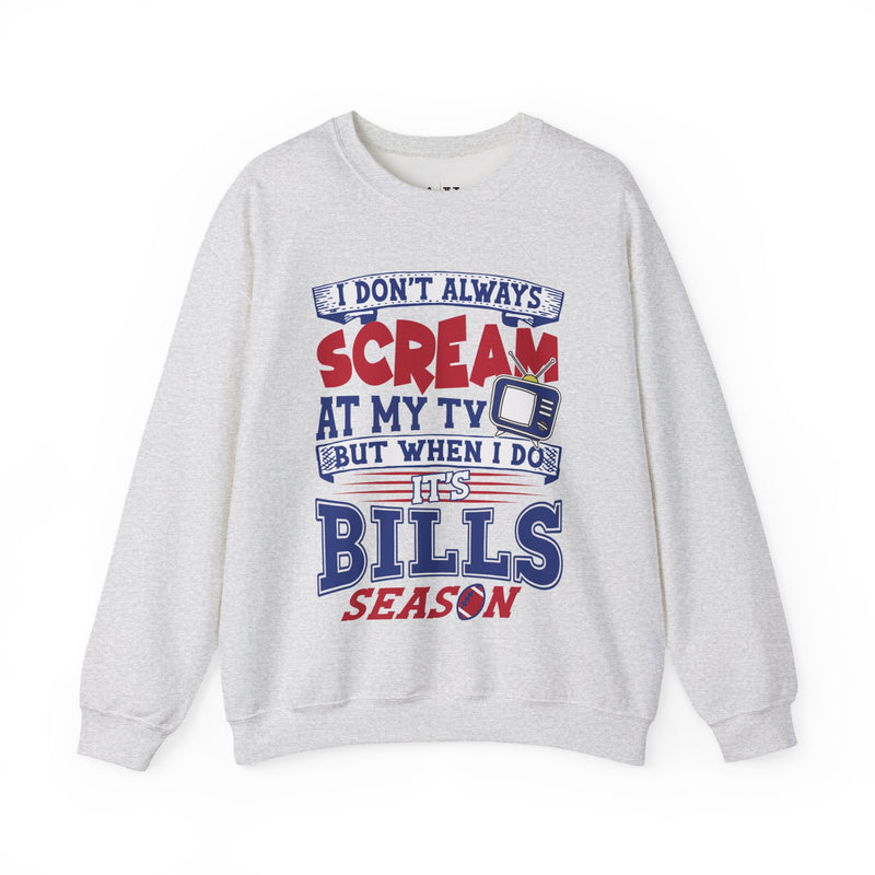Bills Season Unisex Heavy Blend™ Crewneck Sweatshirt