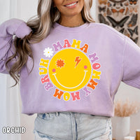 Mom Circle Unisex Comfort Colors Sweatshirt