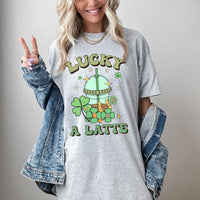 Lucky a Latte Unisex Heavy Cotton Tee