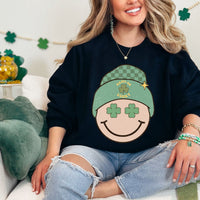 Lucky Smiley Face Unisex Heavy Blend™ Crewneck Sweatshirt