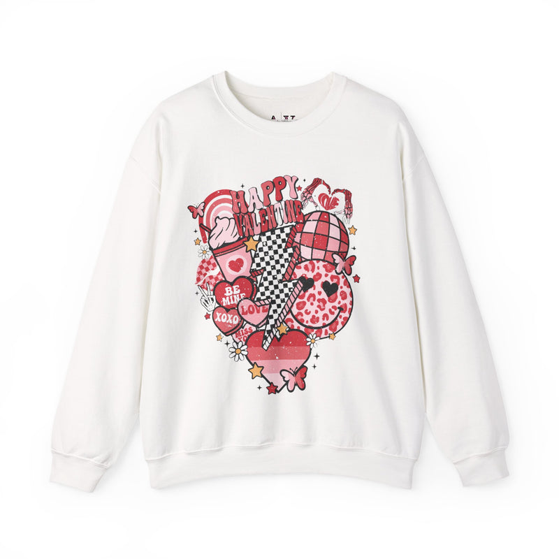 Happy Valentine Unisex Heavy Blend™ Crewneck Sweatshirt