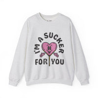 I'm a Sucker For You Unisex Heavy Blend™ Crewneck Sweatshirt