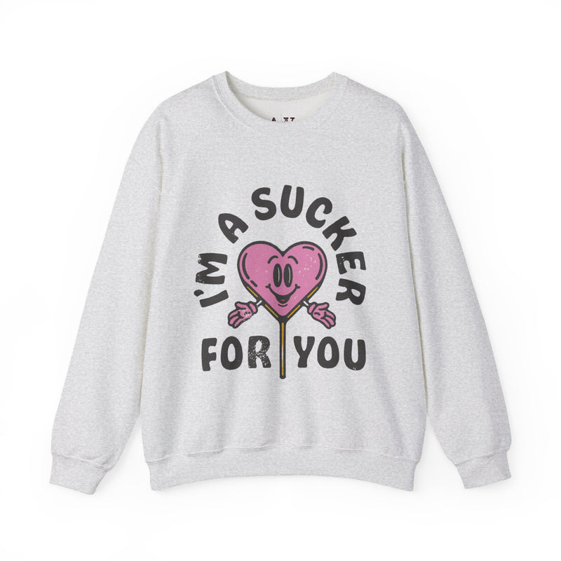 I'm a Sucker For You Unisex Heavy Blend™ Crewneck Sweatshirt