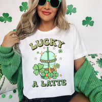 Lucky a Latte Unisex Heavy Cotton Tee